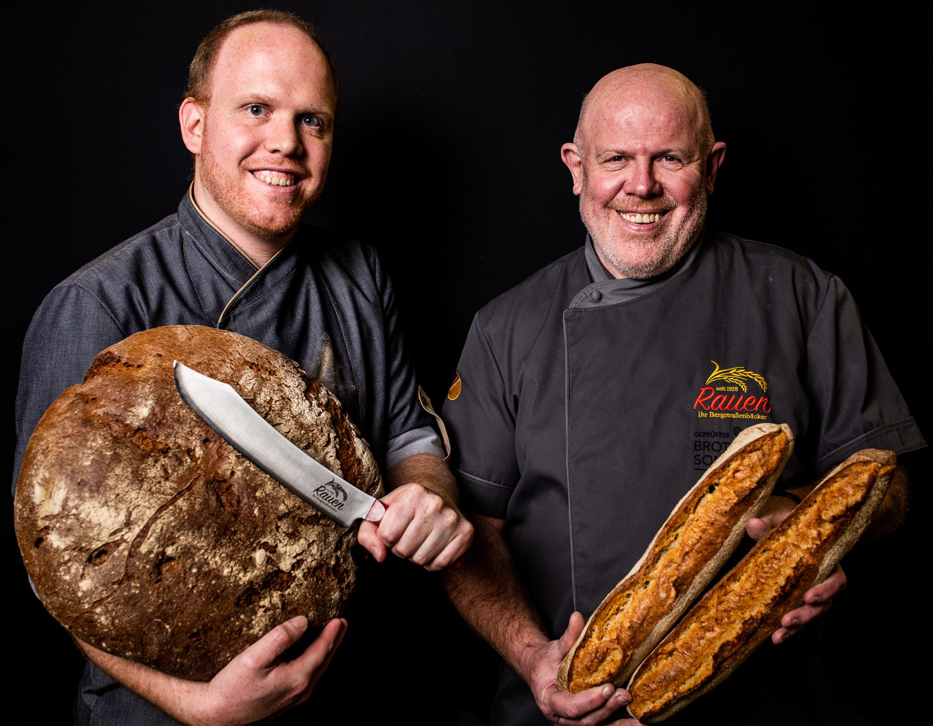 Brotsommeliers der Bäckerei Rauen