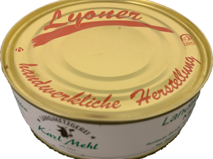 xx Dosenwurst : Lyoner xx