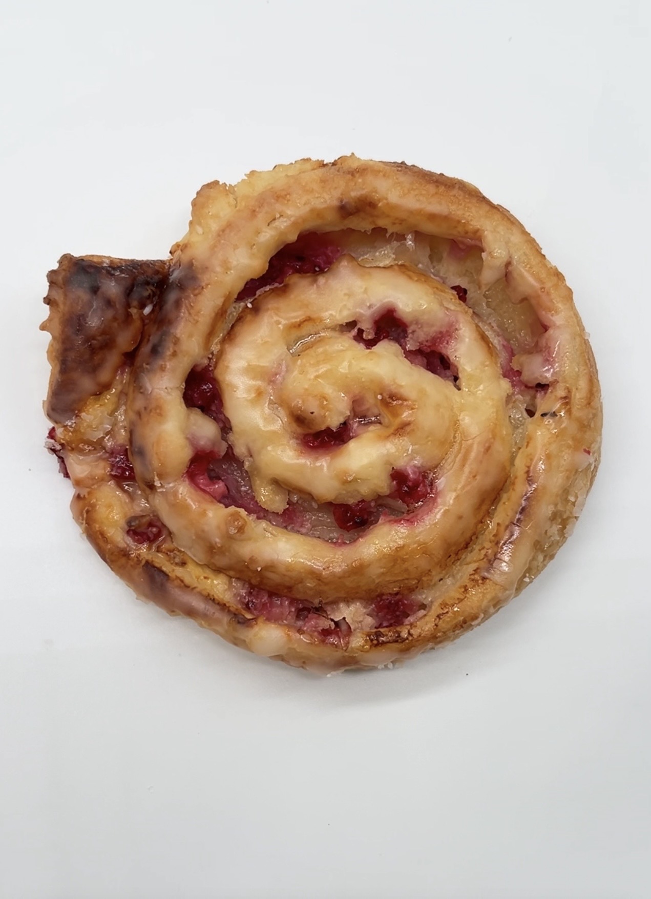 Johannisbeer-Quarkschnecke