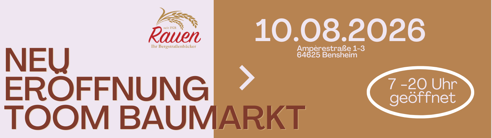 Neueröffnung - Toom Baumarkt in Bensheim style=